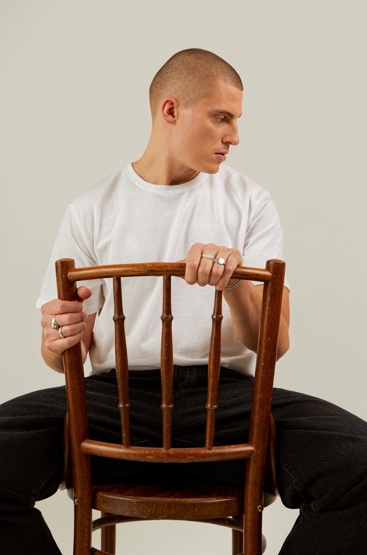 Men's t-shirt - White (2-pack)