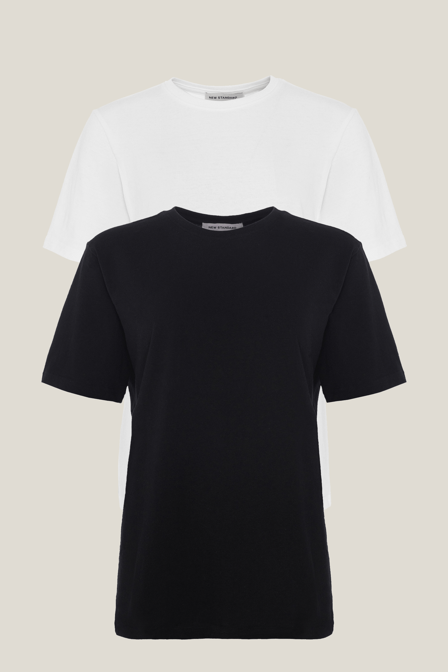 Women's t-shirt - Black and white (2-pack)